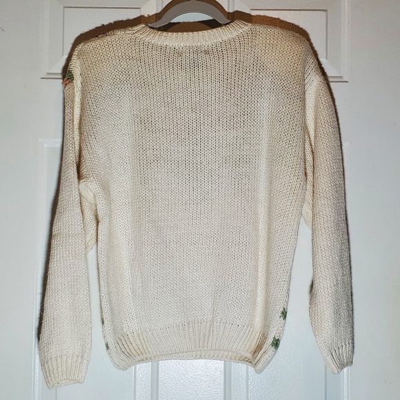 Vintage Hunters Run Chunky Knit Crew Neck Sweater - Picture 5 of 12